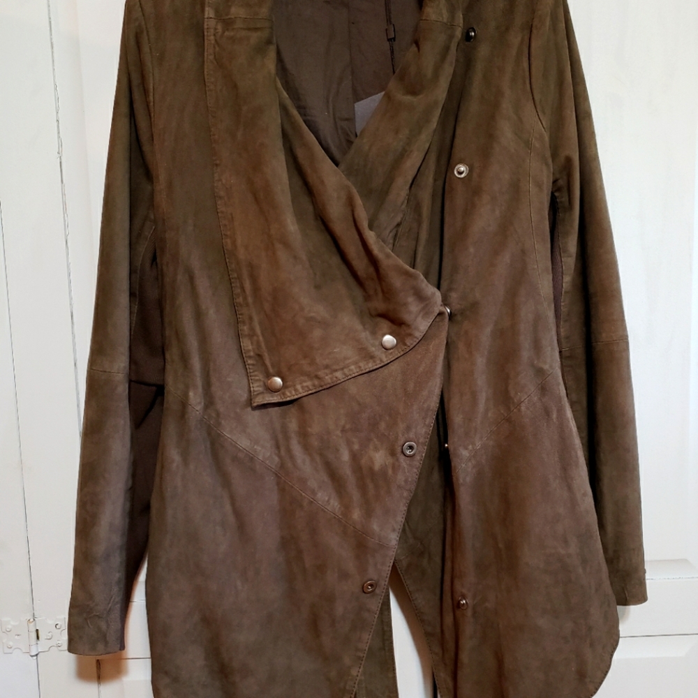 MUUBAA Suede Jacket MED - Picture 8 of 9